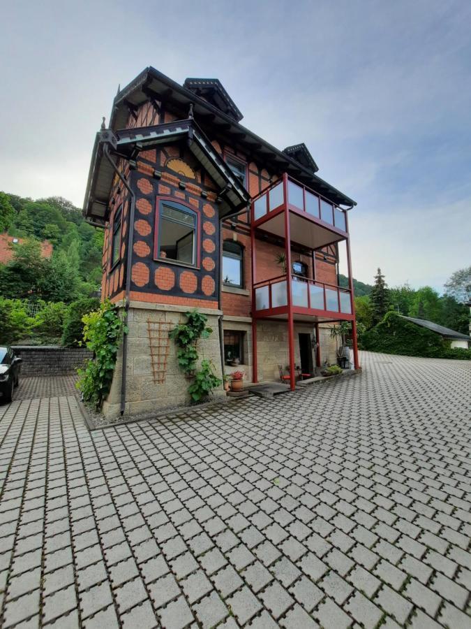 מאינינגן Ferienwohnung Villa Frosch מראה חיצוני תמונה