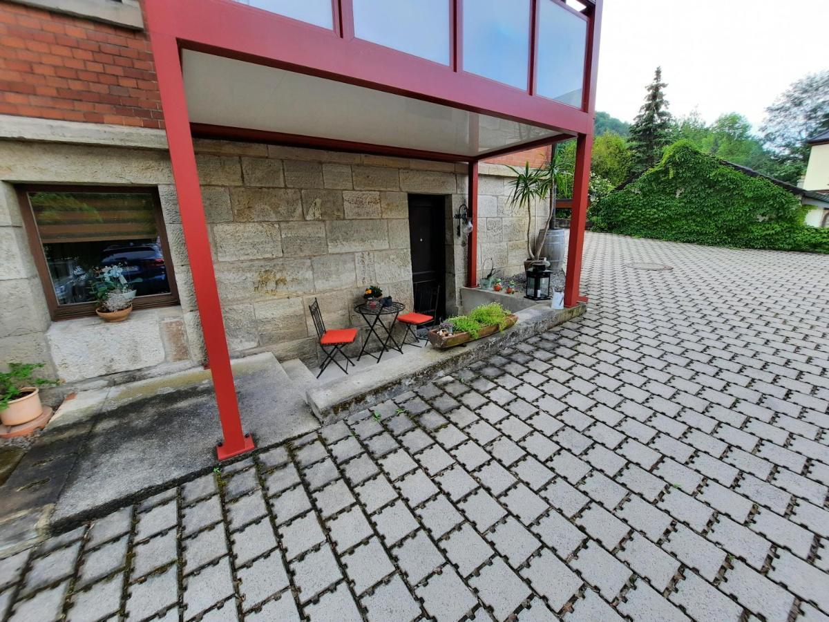 מאינינגן Ferienwohnung Villa Frosch מראה חיצוני תמונה